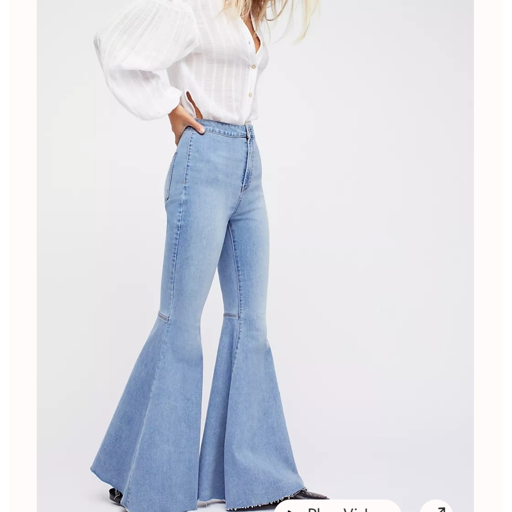 Free People Float On Flare Jeans
